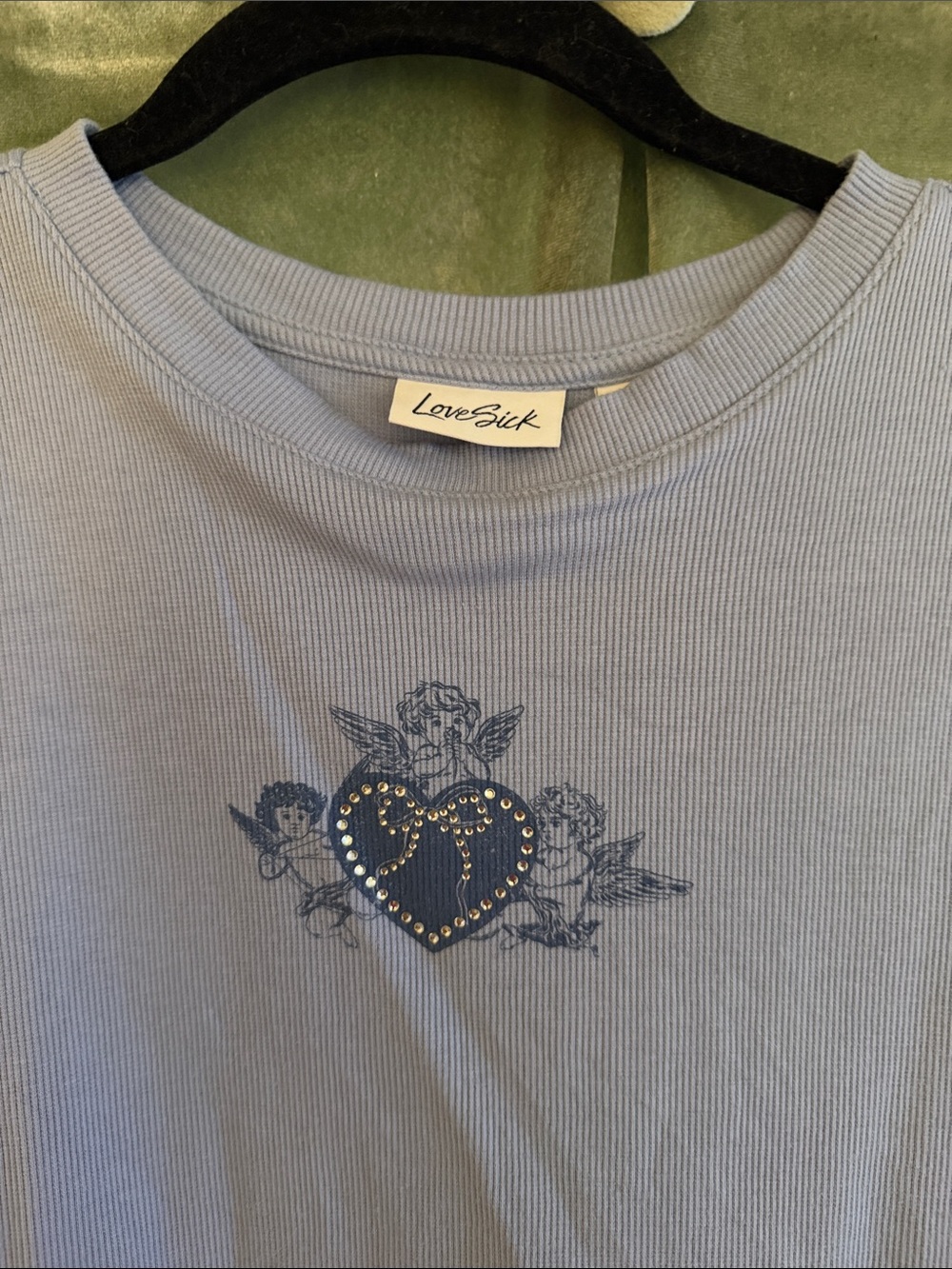 Torrid LoveSick Baby Tee - Picture 2 of 3